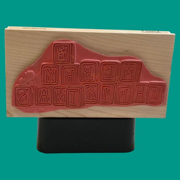 Susan Wheeler Holly Pond Hill Snow Bunnies & Jamie Carter Christmas Rubber Stamp - Picture 14 of 16